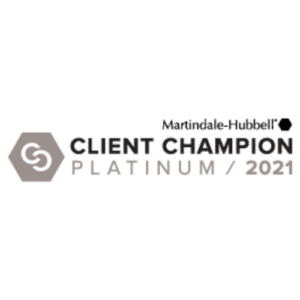 Thompson Law Client Champion 2021