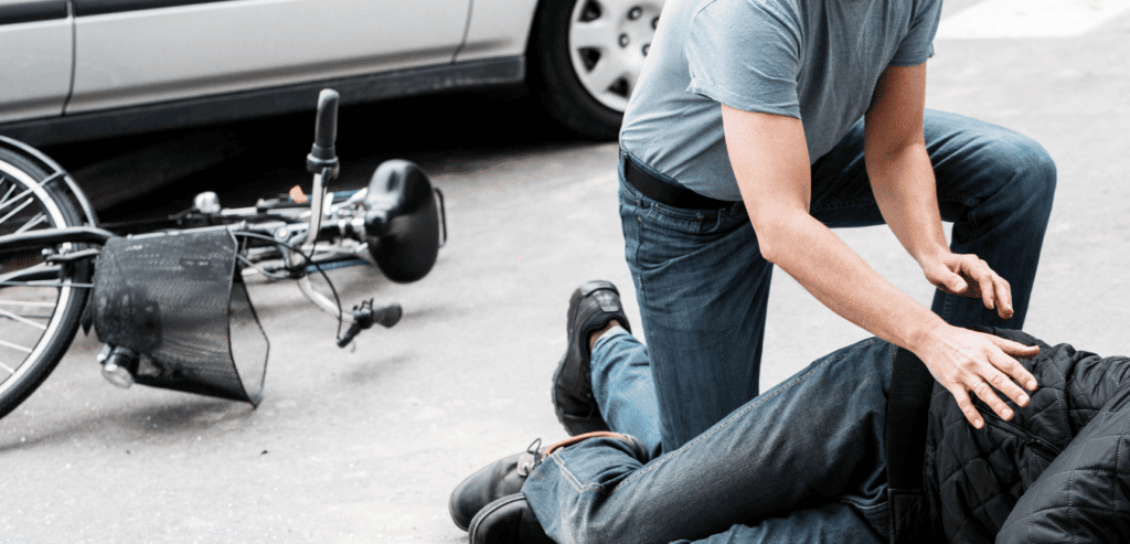Person injured and in need of a pedestrian accident lawyer