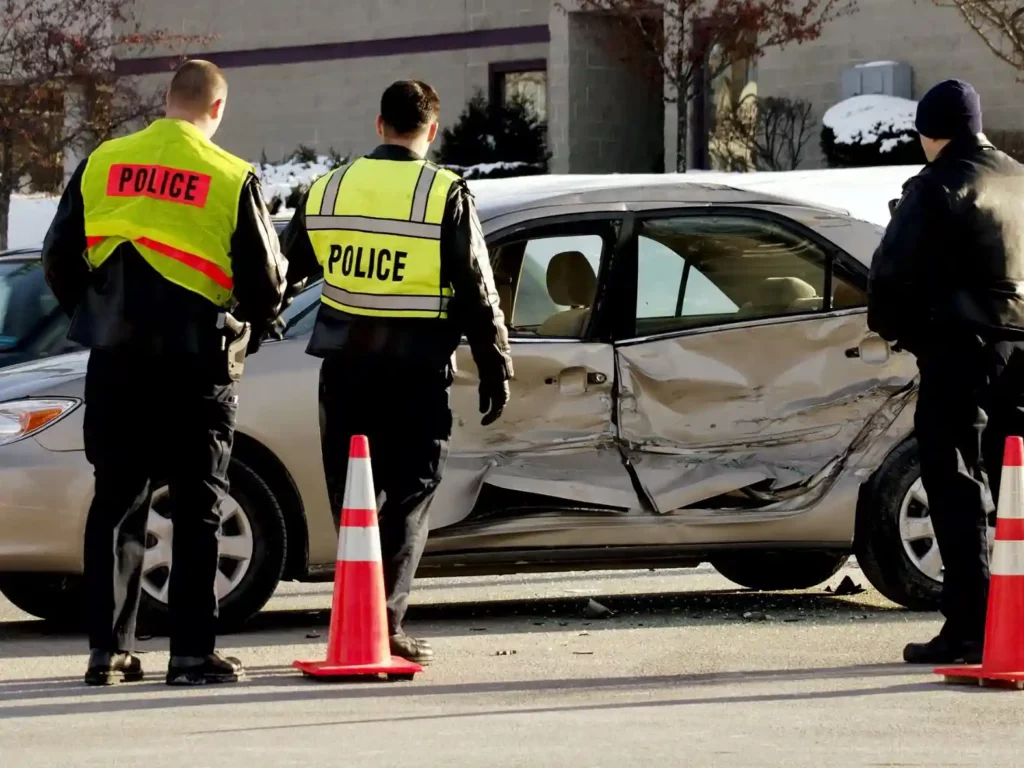 Atlanta car accident lawyer helping client at Thompson Law