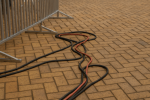can i sue for tripping over cables or wires in public 1