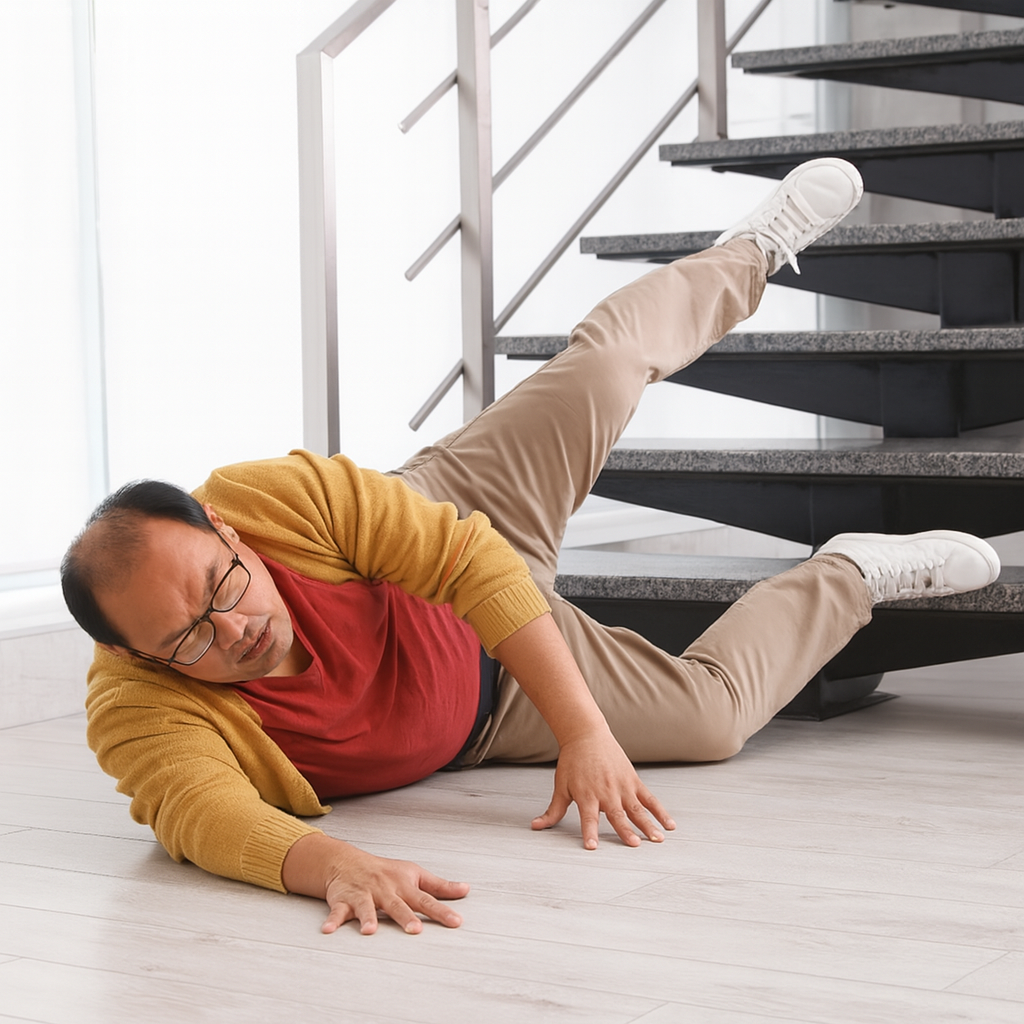 slip and fall in a government building